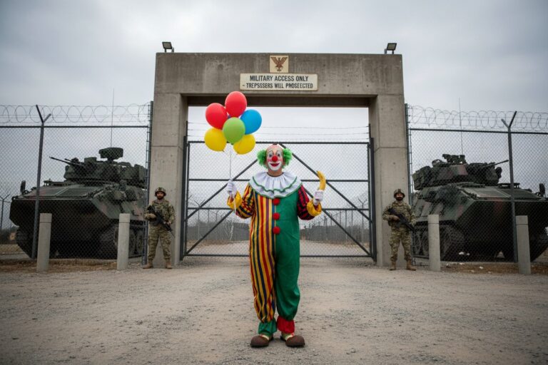 Ministerie in hoogste staat van paraatheid: mysterieuze clowns bedreigen nationale veiligheid